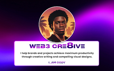 Web3 Cre8ive graphic design