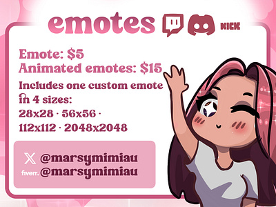 EMOTES DESIGN FOR TWITCH animation arte branding design diseño grafico emotes grafico diseño illustration twitch