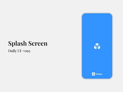 Splash Screen - Daily UI #093 daily ui daily ui 93 figma mobile app design onboarding splash screen ui ui design uiux uiux design