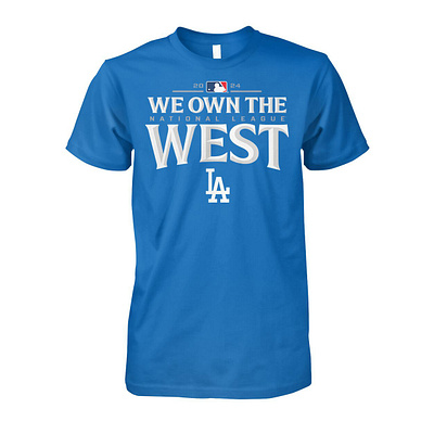 LA Dodgers We Won The West Shirt design illustration