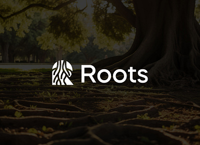 Roots logo branding custom logo icon identity logo logo mark r logo roots