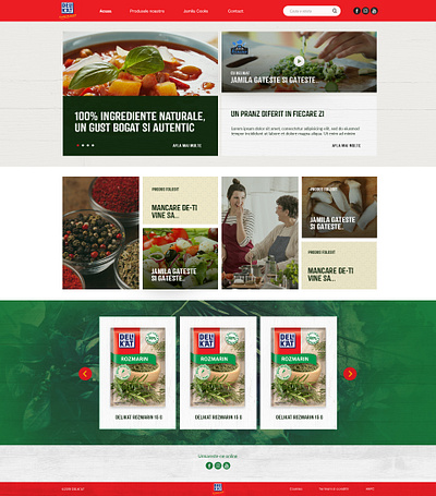 Delik'at - Website Design branding