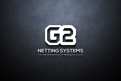 "G2" Netting Systems Logo Design (concept-02) industrial design