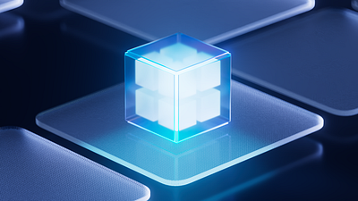 Data cube for NVIDIA demo 3d animation branding c4d cube data design illustration light motion nvidia still ui ux