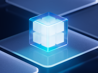 Data cube for NVIDIA demo 3d animation branding c4d cube data design graphic design illustration light motion motion graphics nvidia still ui ux