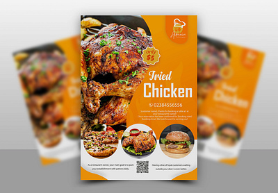 Fast food flyer Template Restaurant Poster Design brochure business flyer business flyer design design fast food flyer flyer design flyer template flyerdesign flyers food flyer graphic design logo menu menu design poster restaurant restaurant flyer restaurant menu template