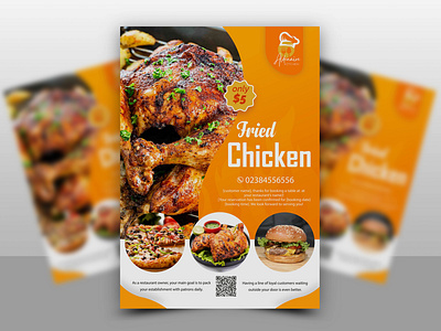 Fast food flyer Template Restaurant Poster Design brochure business flyer business flyer design design fast food flyer flyer design flyer template flyerdesign flyers food flyer graphic design logo menu menu design poster restaurant restaurant flyer restaurant menu template