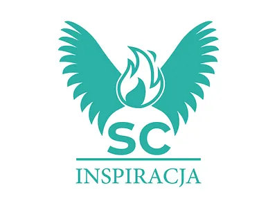 Wins with fire bird branding graphic design logo wing