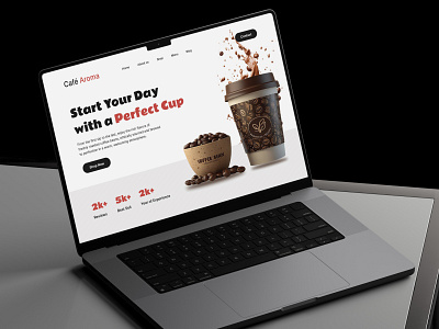 Coffee Website Design ☕ branding coffee coffeedaily coffeedesign coffeeroaster coffeeshop coffeetime graphic design hotcoffee landing page ui uiux uiuxdesign user interface web design webdevelopment website website design