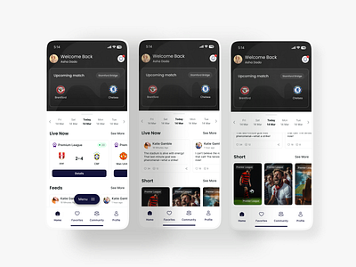 App design for Premier League app design for premier league designer modern app ui modern ui ui ui designer uiux ux designer