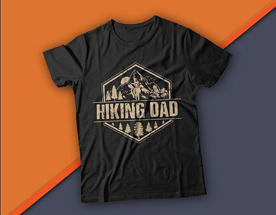 Hiking T-Shirt Design. t shirt