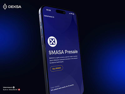 DEKSA: Crypto Platform UI 3D Animation 3d animation crypto motion graphics ui