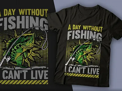 Fishing T-Shirt Design t shirt
