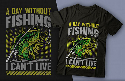 Fishing T-Shirt Design t shirt