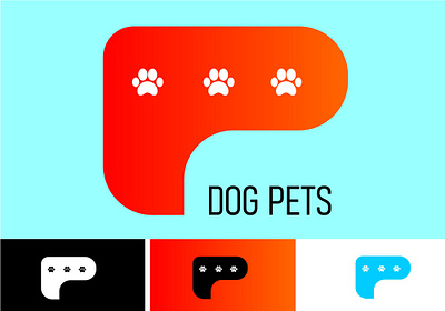 Logo design DOG PETS SHOP animals branding dog graphic design logo petshop ui