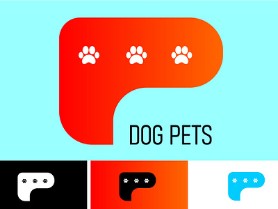 Logo design DOG PETS SHOP animals branding dog graphic design logo petshop ui