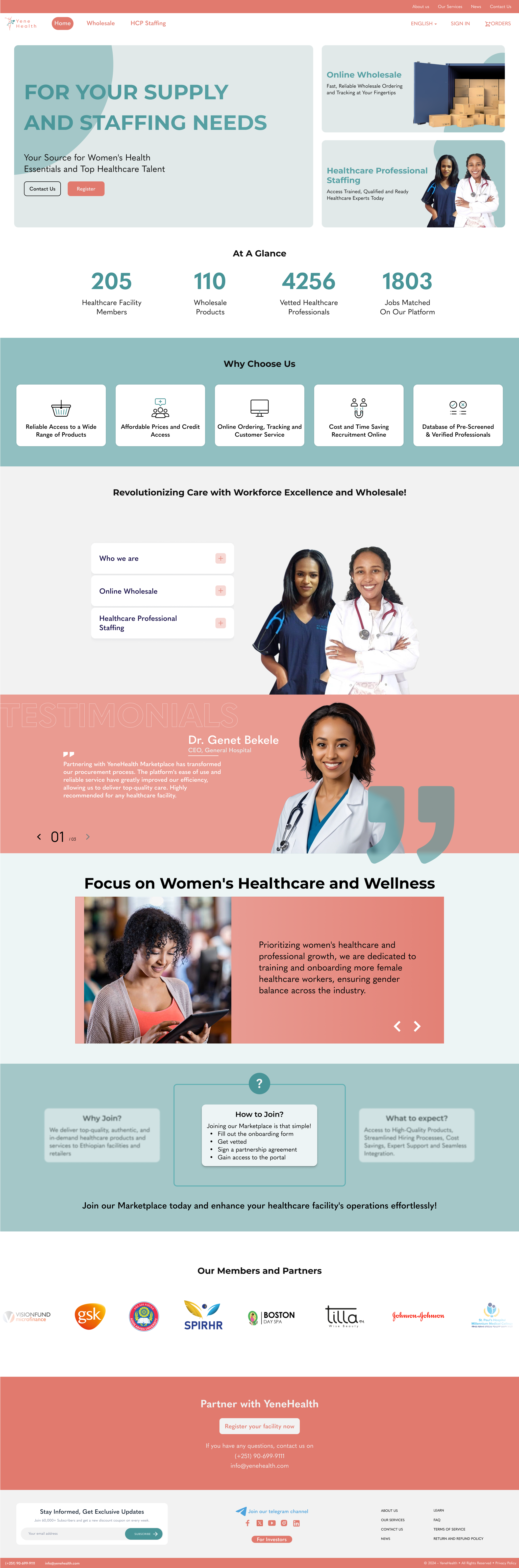 Example of Landing Page Design