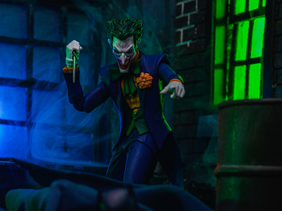 Who will have the last laugh? action figure batman diorama joker photography photoshoot toy photography