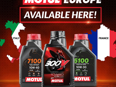 Engine oil Lubricants Motul Stricker Social Media Banner Design app branding design graphic design illustration logo typography ui ux vector