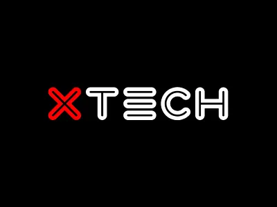 XTECH Logo Design branding graphic design logo
