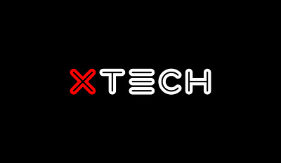 XTECH Logo Design branding graphic design logo