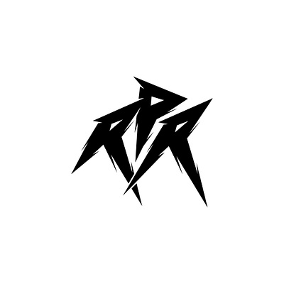 RPR Logo Design aggressive brand clothing clothing brand custom logo custom type for sale logo logo design modern rpr rpr logo streetwear streetwear brand streetwear logo urban streetwear