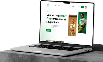 MCAN website Landing Page app beautiful creative dribble islam landing page muslim ui design uiux website website design