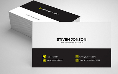 Versatile Customizable Company Business Card branding graphic design ui