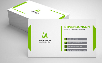 Business Card Design branding business card design graphic design ui