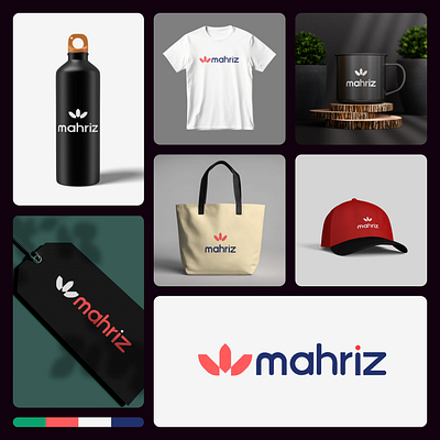 Brand Identity & Design for Mahriz agency bag design bottle design branddesign brandidentity branding brandstrategy businessbranding capdesign card design design graphicdesign logoconcept logodesign minimalistdesign modernbranding t shirt design typographydesign visualdesign