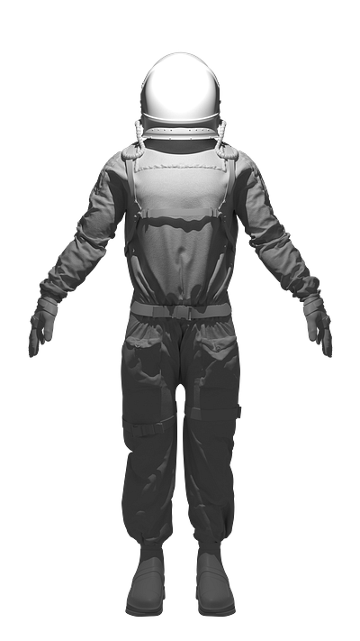 Astronaut Suit Model graphic design product design suit model