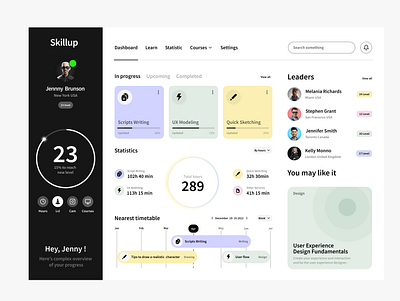 skillup ui uidesign webapp webdesign
