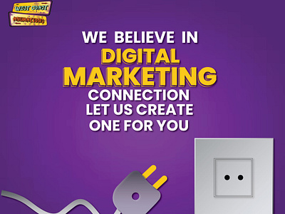 Creating Strong Digital Connections! believe branding connection design digital marketing graphic design icon identity illustration logo ui ux vector