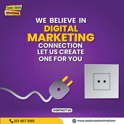 Creating Strong Digital Connections! believe branding connection design digital marketing graphic design icon identity illustration logo ui ux vector