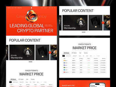 Crypto Exchange Website bitcoin blockchain blockchain website crypto design crypto exchange crypto landing page crypto ui crypto website cryptocurrency exchange exchange crypto landing page website