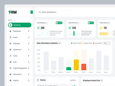 HRM Dashboard Design admin dashboard charts dashboard design dashboard overview dashboard ui dashboard ux employee management hr dashboard hr management platform 2024 hr metrics ui hr platform hr software design hrm human resources dashboard management dashboard modern hrm interface responsive hrm dashboard ui design user interface userexperience