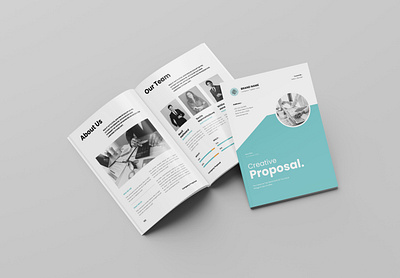 The Proposal Template a4 agency annual report branding brochure business business plan business proposal corporate creative design graphic design proposal template