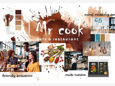 Mood Board: "Mr. Cook" mood board ui