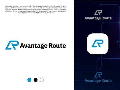 Advantage Route adobe illustrator logo logo design logo designer logo inspo software software logo tech logo technology technology logo