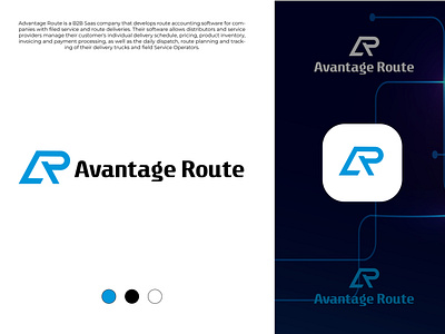 Advantage Route adobe illustrator logo logo design logo designer logo inspo software software logo tech logo technology technology logo