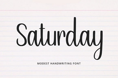 Saturday Font cards cute cuteness cutting embroidery quotes silhouette vinyl wedding