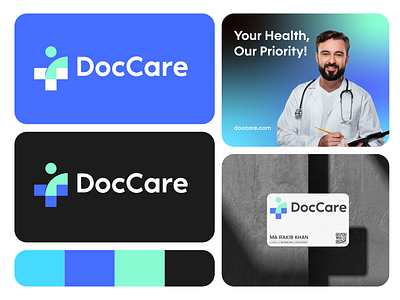 Modern medical clinic hospital doctor logo design abstract logo brand identity branding care logo clinic logo design doctor care logo doctor logo hospital logo illustration letter mark monogram logo logo design logo designer logotype medical logo modern logo people care logo symbol unused logo