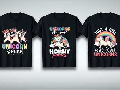 Unicorn T-Shirt Design (Part-2) creativeapparel customtees cutetshirts fantasyart fantasyfashion graphictees magicalcreatures mythicalcreatures printedtees tshirtdesign unicornapparel unicorndesign unicornfashion unicorngraphics unicornillustration unicornlovers unicornmerch unicorntee unicorntshirt wearableart