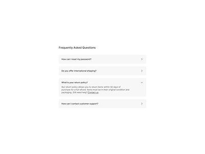 FAQ (frequently asked questions) answer chevron design exploration dropdown faq figma frequently asked questions help information light mode modal option product design question section support ui ux web web design