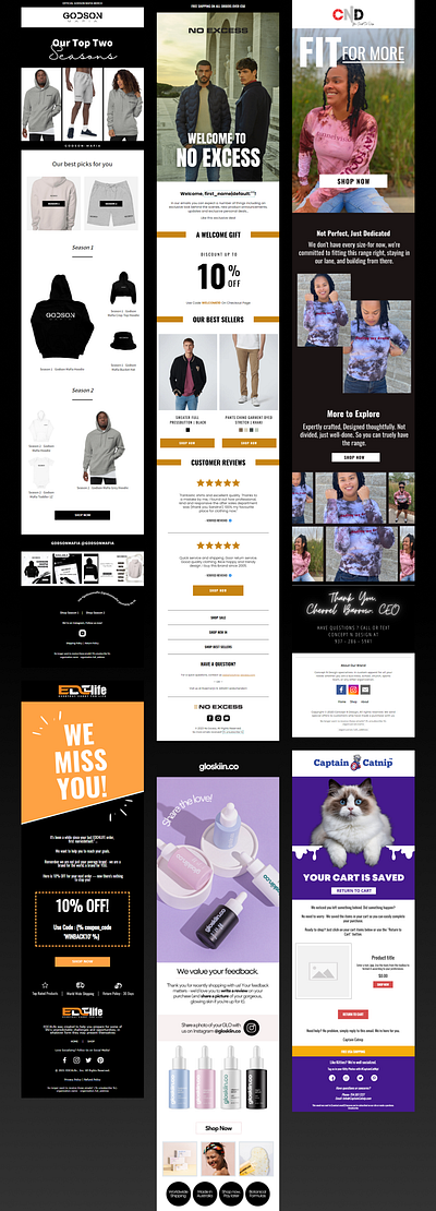 Email Campaigns Designs newsletter