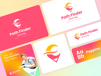 Tourism logo for Pathfinder| Travel agency logo, Travelling logo brand identity branding icon identity location logo logo logo mark logotype pin logo tour tourism logo tourist tourist app travel agency travel agency logo travel blog logo travelling logo trip typography vector