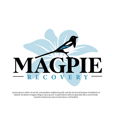 Magpie Recovery Logo design.