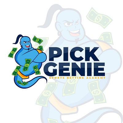 Pick Genie SBA logo design