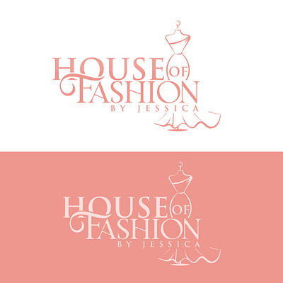 House of Fashion logo design