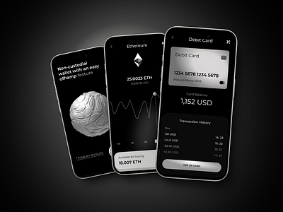 WEb3 3d app branding design graphic design illustration typography ui uiux ux web3de